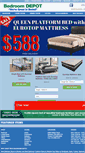 Mobile Screenshot of bedroomdepot.ca